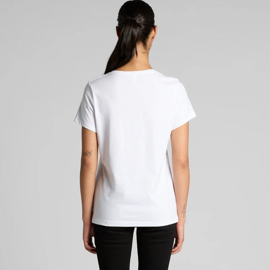 AS Colour Wo's Maple V Neck Tee 4023