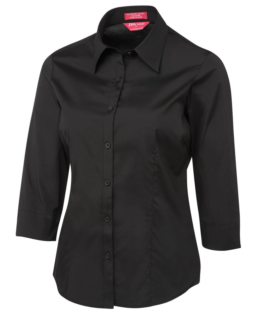 JB's Ladies Urban 3/4 Poplin Shirt 4PLU3