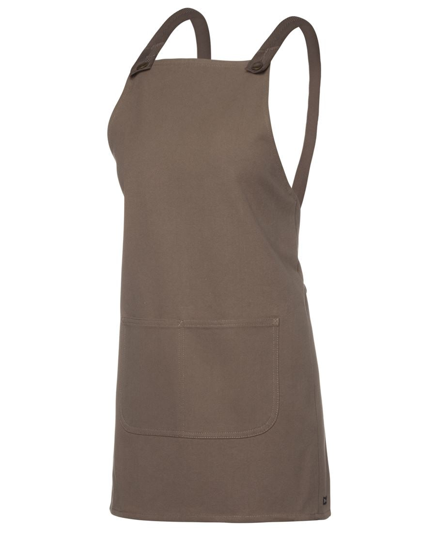 JB's Cross Back 65x71 Bib Canvas Apron (Without Straps) 5ACBE