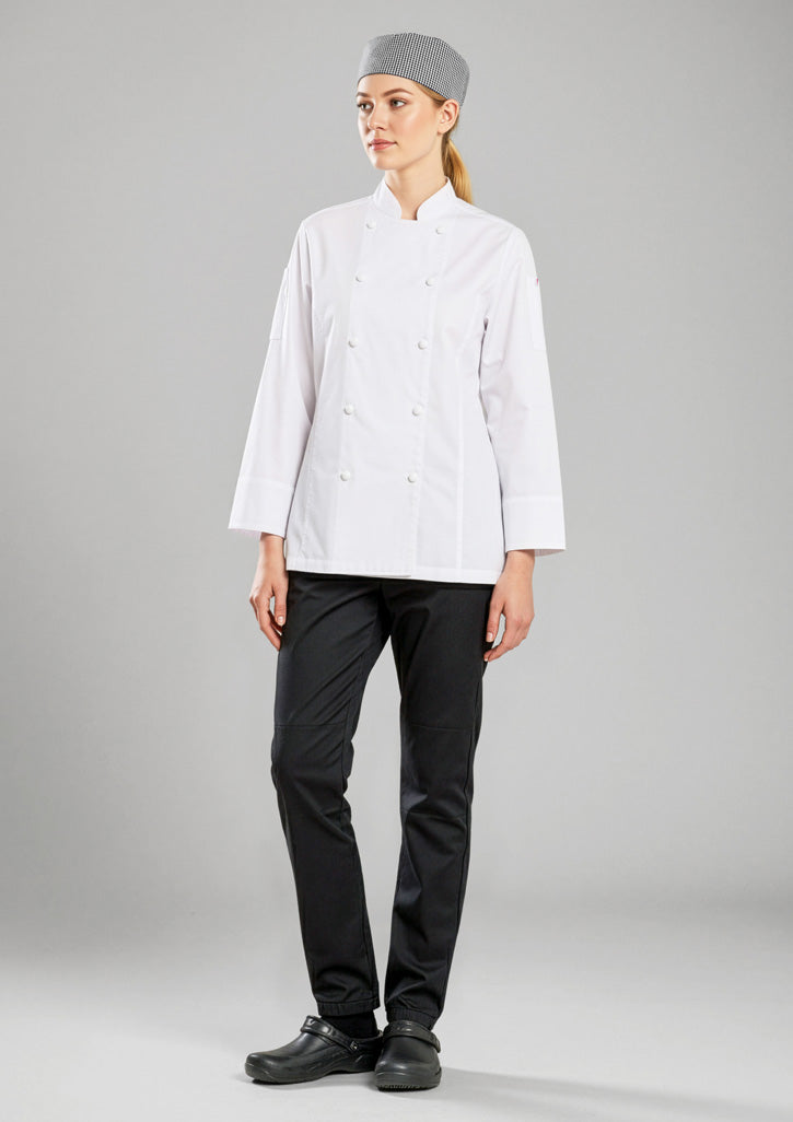 Gusto Womens Long Sleeve Chef Jacket CH430LL