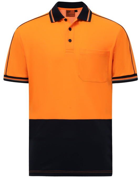 SW89 HI-VIS SUSTAINABLE COOL-BREEZE SAFETY POLO