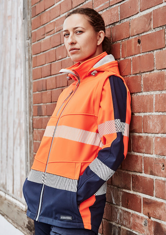 Womens Streetworx 2 In 1 Stretch Softshell Jacket ZJ753