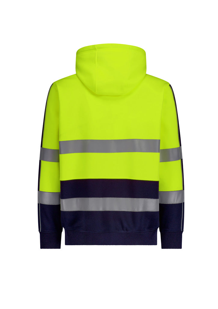 Unisex Hi Vis Full Zip Stretch Taped Hoodie ZT486