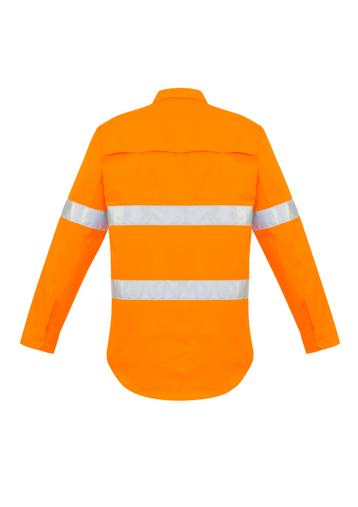 Mens Hi Vis Hoop Taped Long Sleeve Shirt ZW640