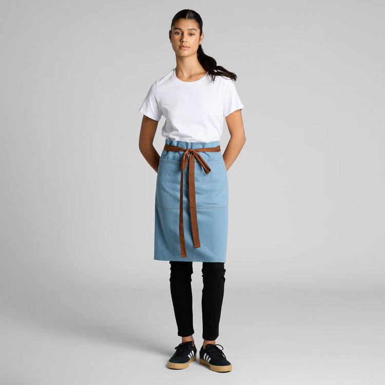 AS Colour Denim Half Apron 1085