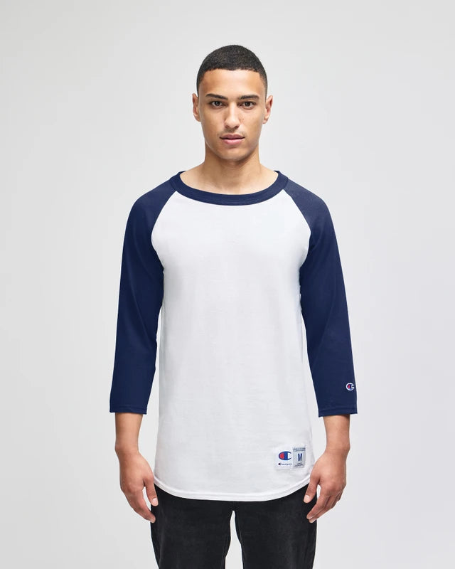 Champion™ T137 Adult Raglan Baseball T-Shirt