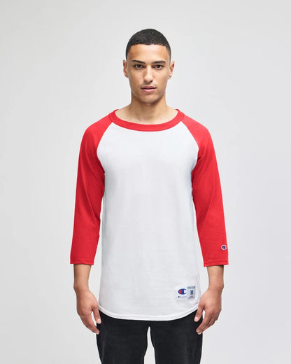 Champion™ T137 Adult Raglan Baseball T-Shirt