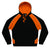 BLACK/ELECTRIC ORANGE/WHITE