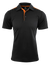 Black/Orange