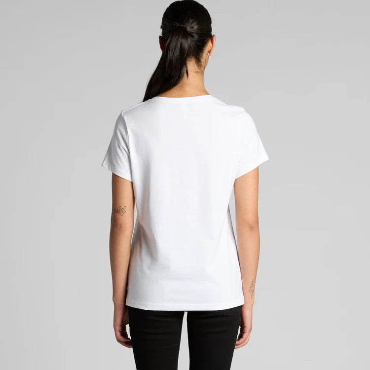 AS Colour Wo's Maple V Neck Tee 4023