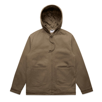 AS Colour Canvas Heavy Hooded Jacket 5529