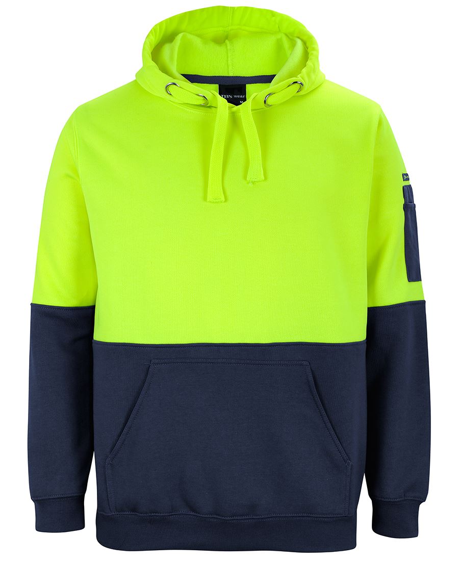 B's Hi Vis Pull Over Hoodie 6HVPH
