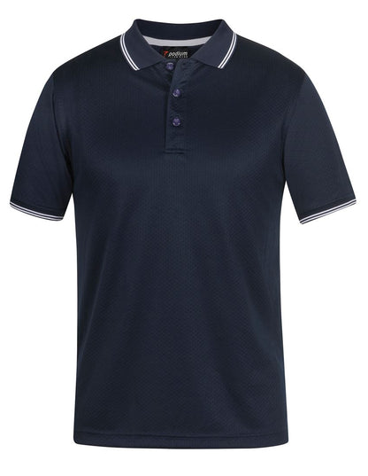 Podium Jacquard Contrast Polo 7JCP