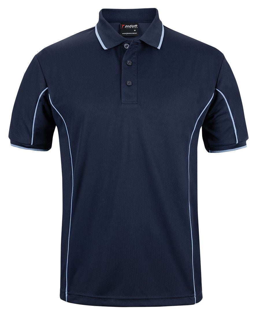 Podium S/S Piping Polo 7PIP
