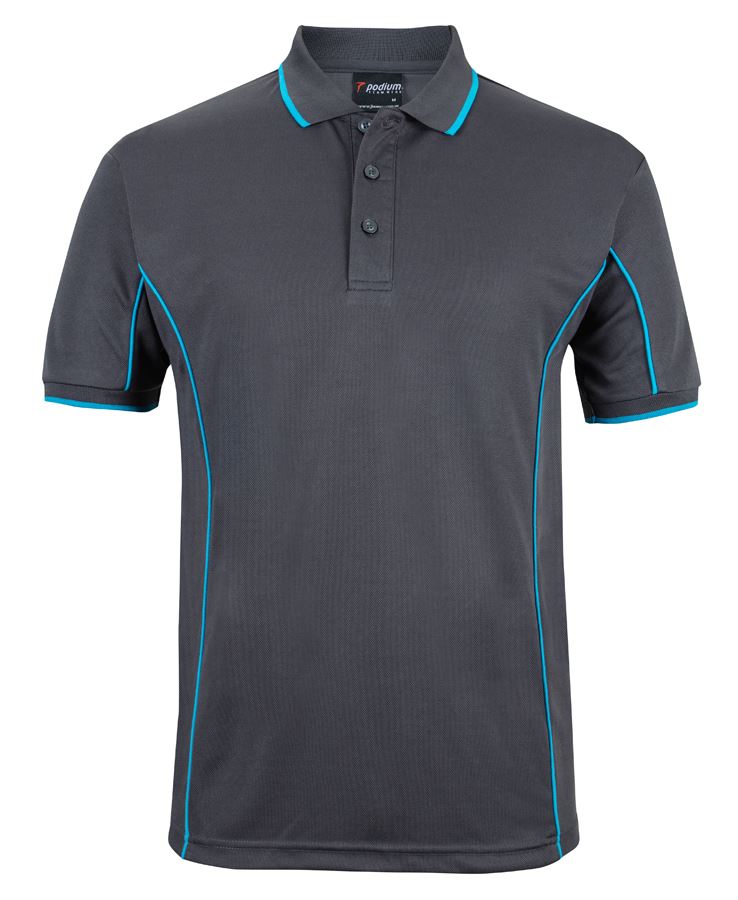 Podium S/S Piping Polo 7PIP
