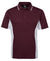 Maroon/White