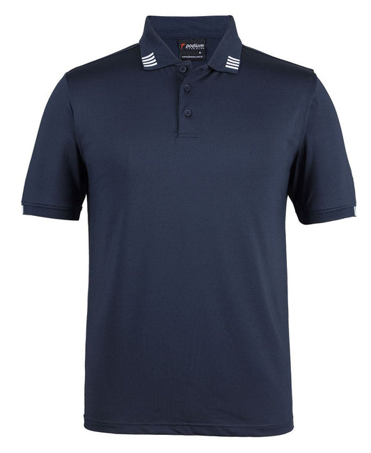 Podium 4 Stripe S/S Stretch Polo 7S4P