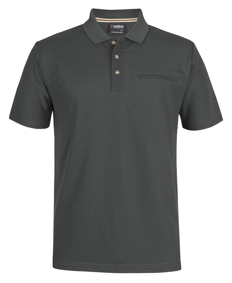 Podium S/S Recycled Polyester Polo 7SPR