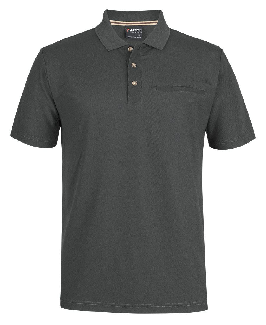 Podium S/S Recycled Polyester Polo 7SPR