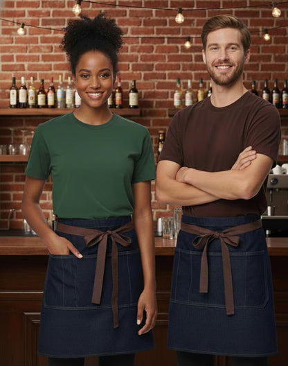 AP10 - East Village Half Denim Apron