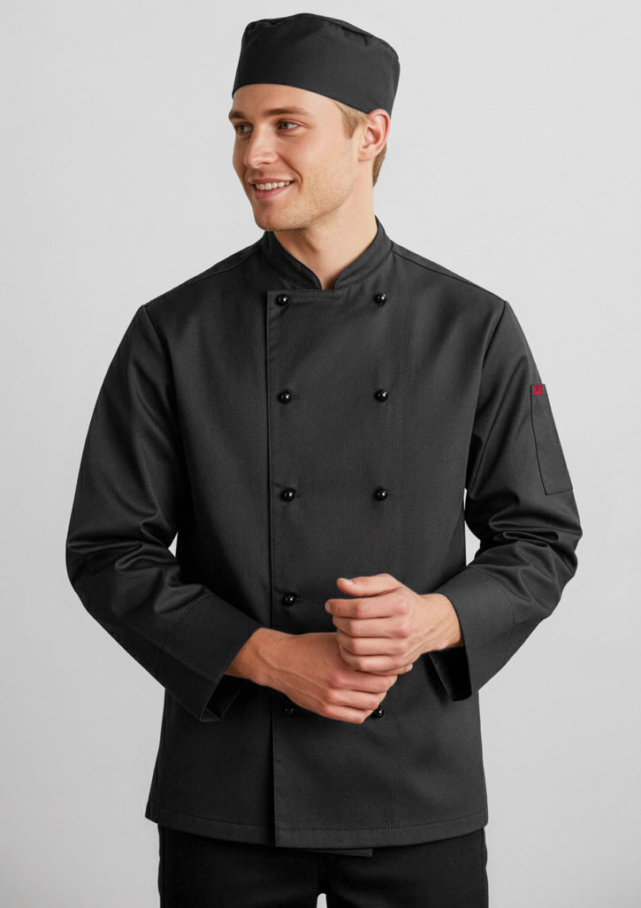 Al Dente Mens Long Sleeve Chef Jacket CH230ML