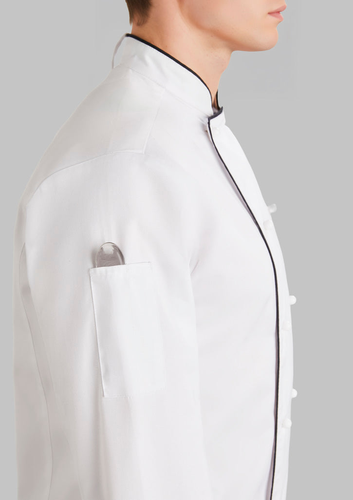 Al Dente Mens Long Sleeve Chef Jacket CH230ML