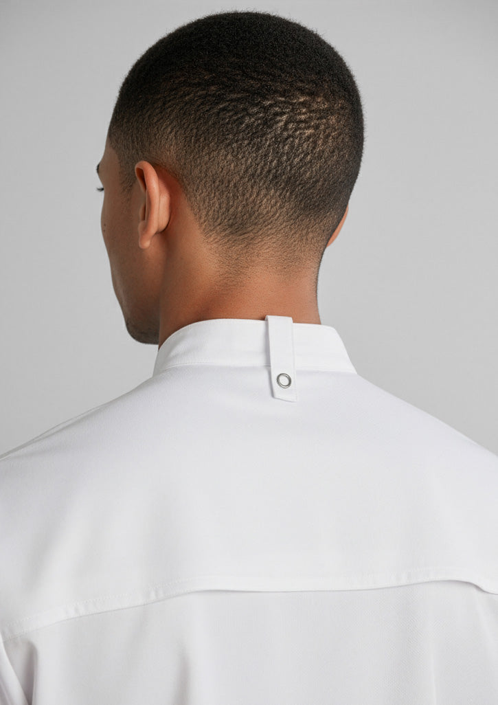 Zest Mens Short Sleeve Chef Jacket CH232MS