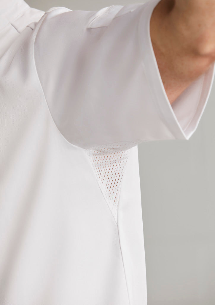 Zest Mens Short Sleeve Chef Jacket CH232MS