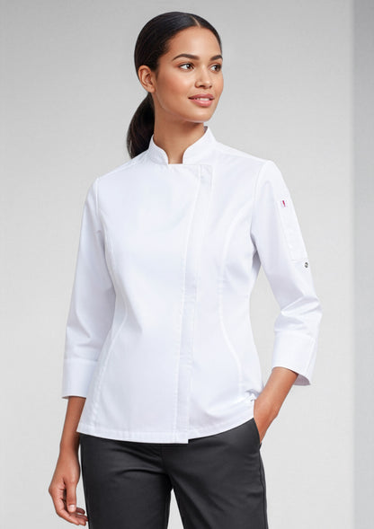 Alfresco Womens Long Sleeve Chef Jacket CH330LL