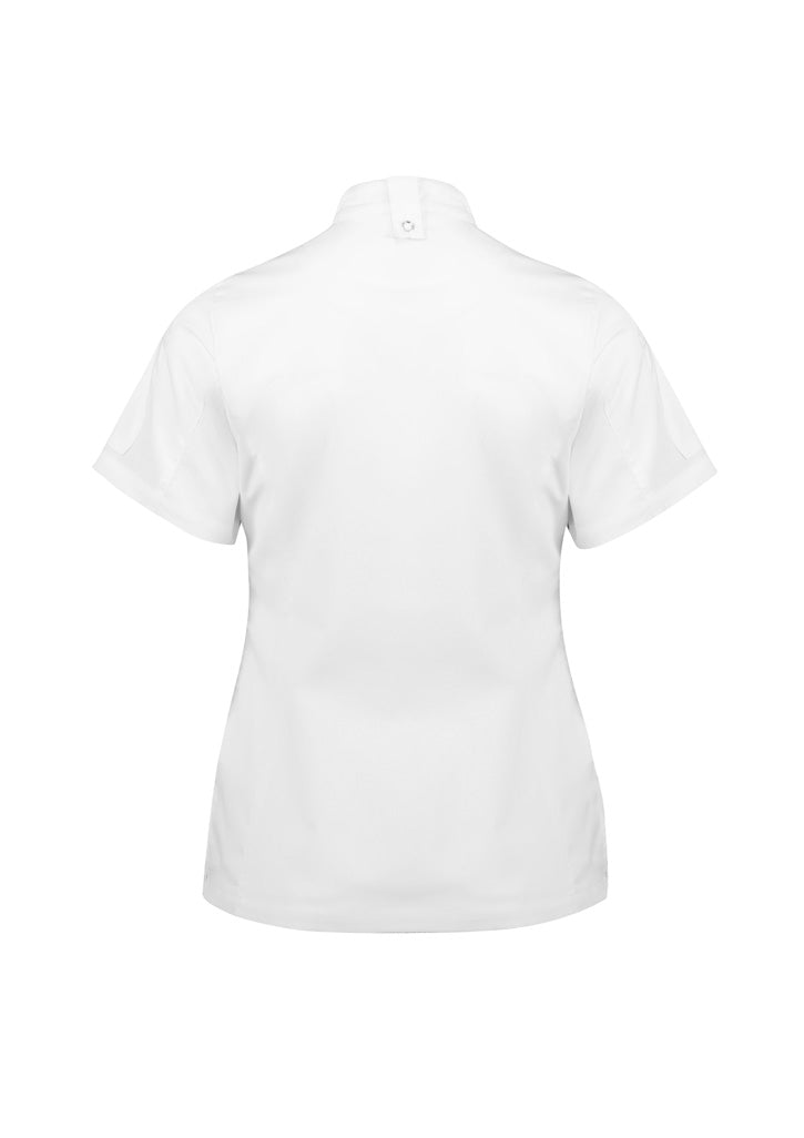 Alfresco Womens Short Sleeve Chef Jacket CH330LS