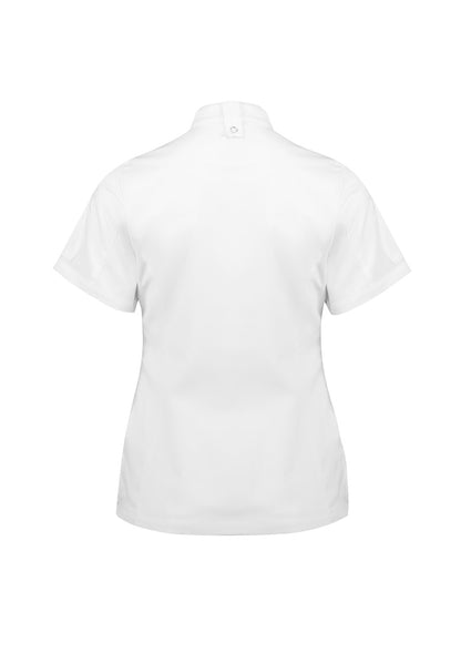 Alfresco Womens Short Sleeve Chef Jacket CH330LS