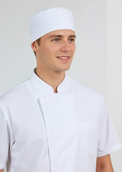 Alfresco Mens Short Sleeve Chef Jacket CH330MS