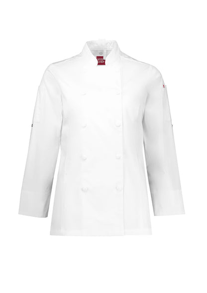 Gusto Womens Long Sleeve Chef Jacket CH430LL