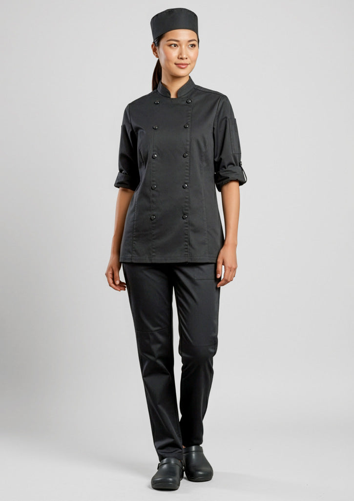 Gusto Womens Long Sleeve Chef Jacket CH430LL