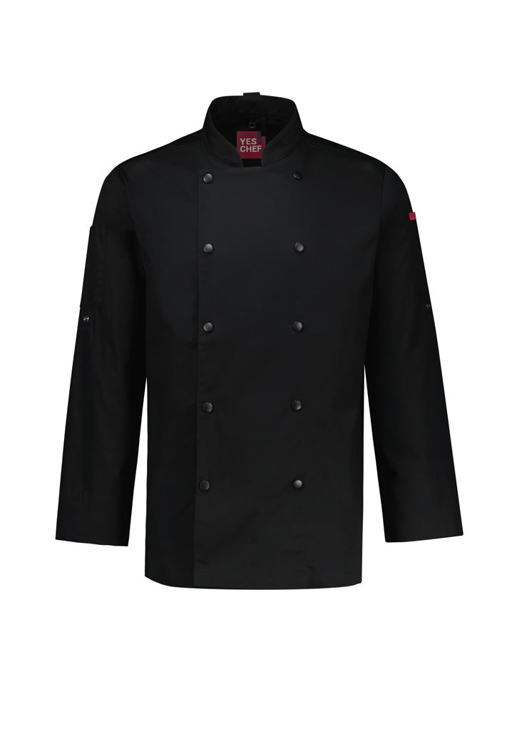 Gusto Mens Long Sleeve Chef Jacket CH430ML