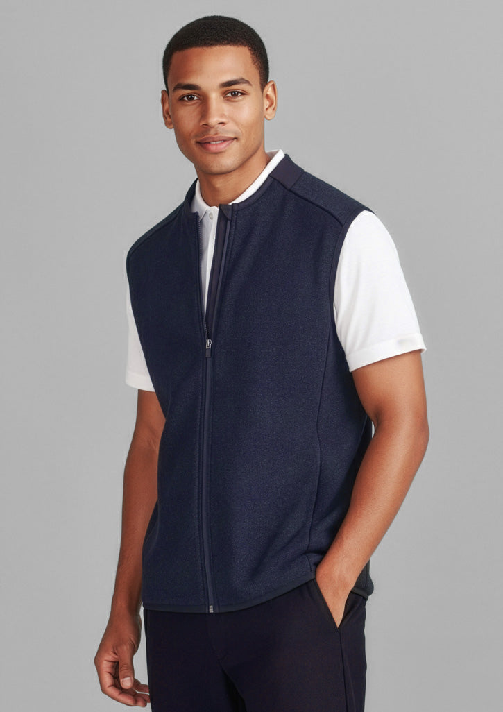 Nova Mens Zip Front Vest CO343MV