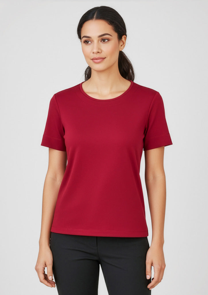 Marley Womens Short Sleeve Jersey Top CS952LS