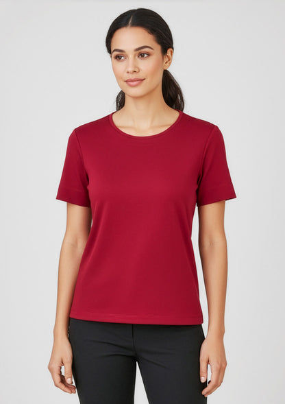 Marley Womens Short Sleeve Jersey Top CS952LS
