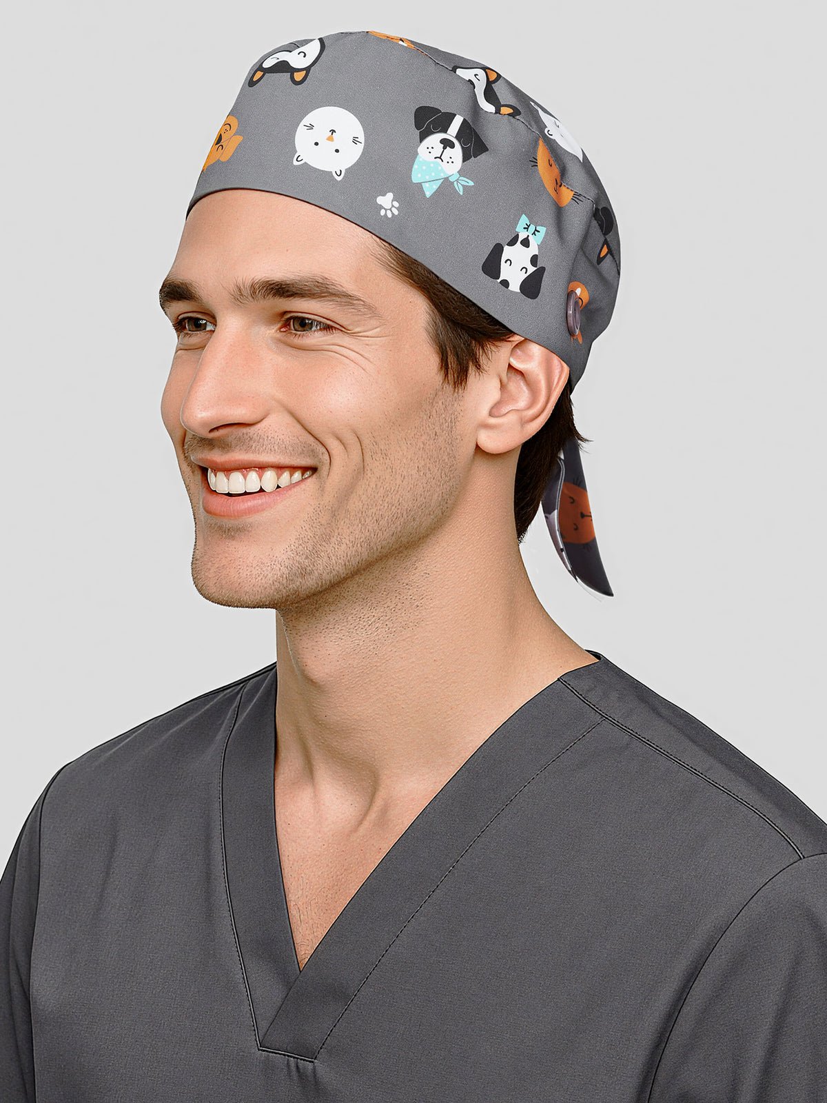Printed Unisex Scrub Cap CSC245U