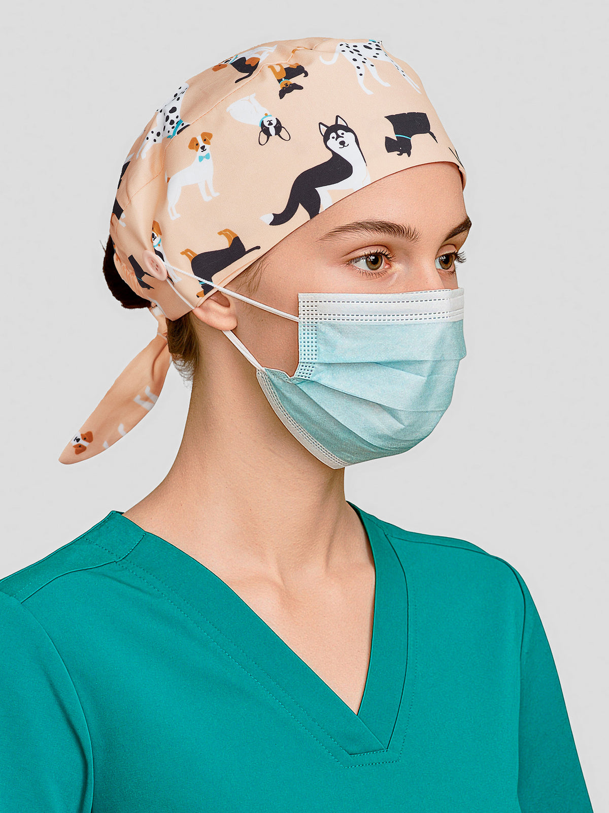 Printed Unisex Scrub Cap CSC245U