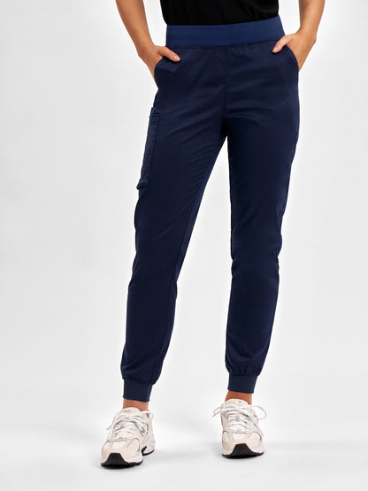 Riley Womens Slim Leg Jogger Scrub Pant CSP042LL