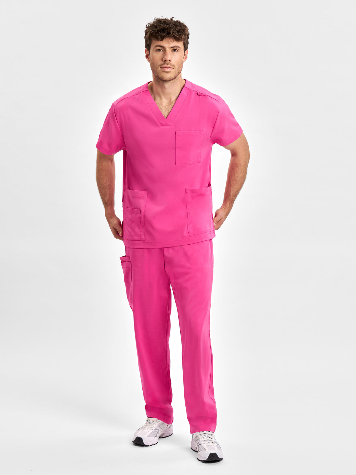 Pink Unisex Scrub Pant CSP102UL