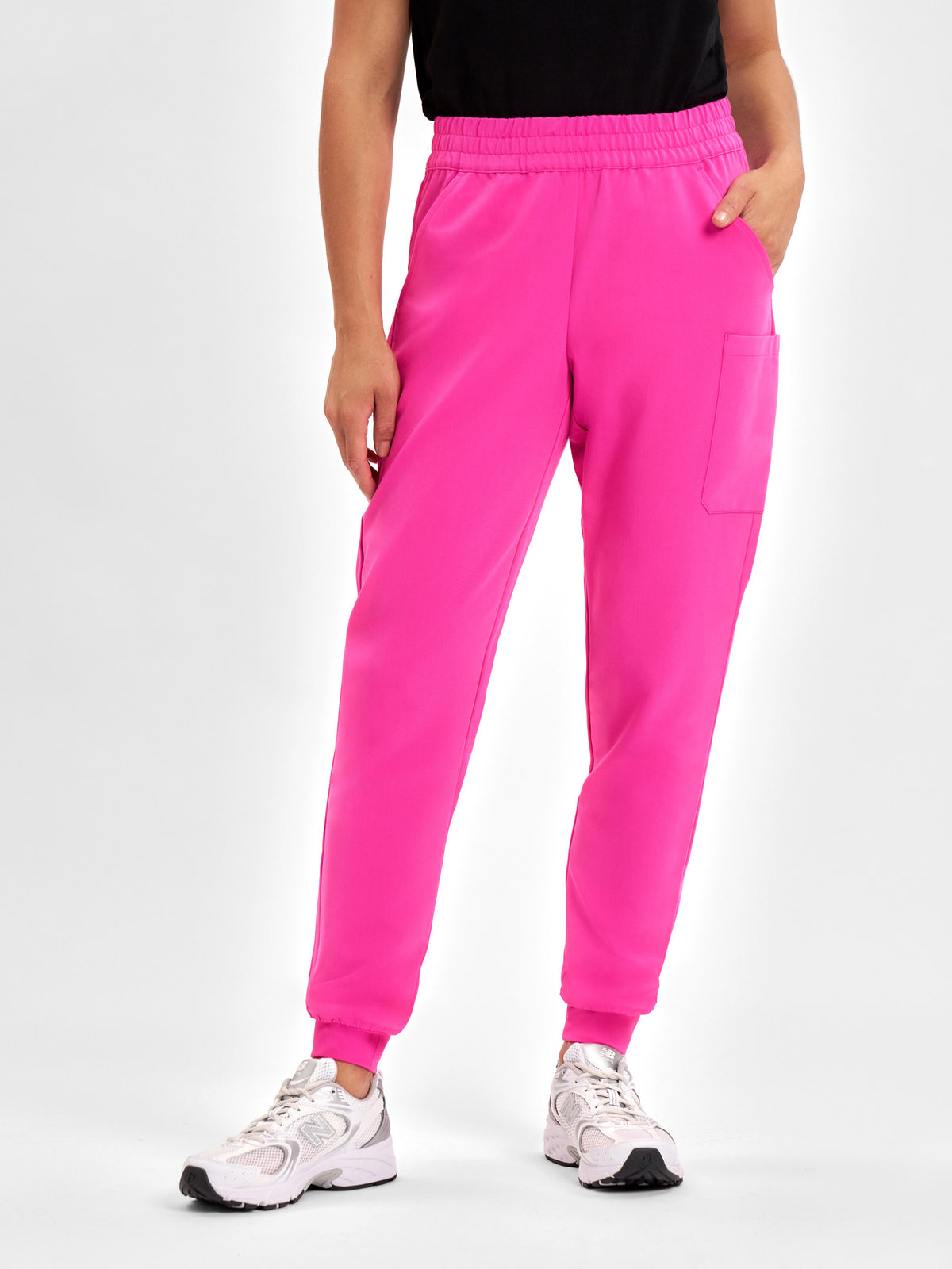 Pink Womens Jogger Scrub Pant CSP241LL