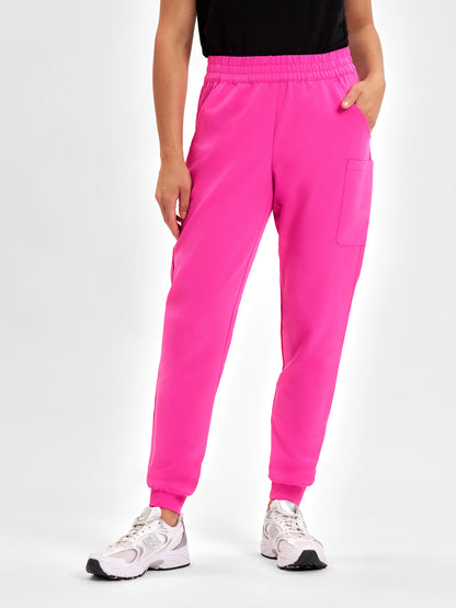 Pink Womens Jogger Scrub Pant CSP241LL