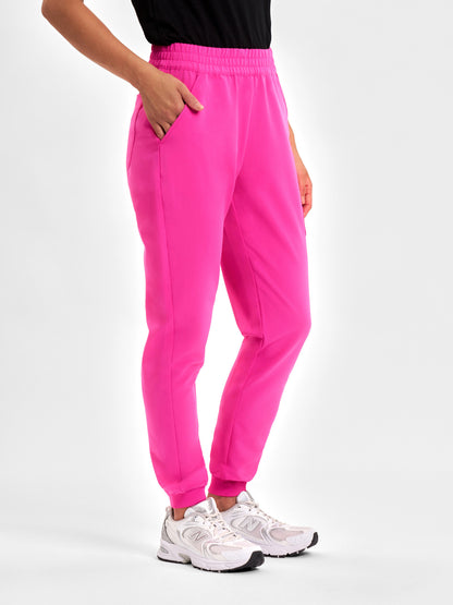 Pink Womens Jogger Scrub Pant CSP241LL
