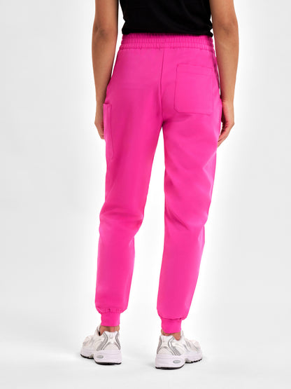 Pink Womens Jogger Scrub Pant CSP241LL