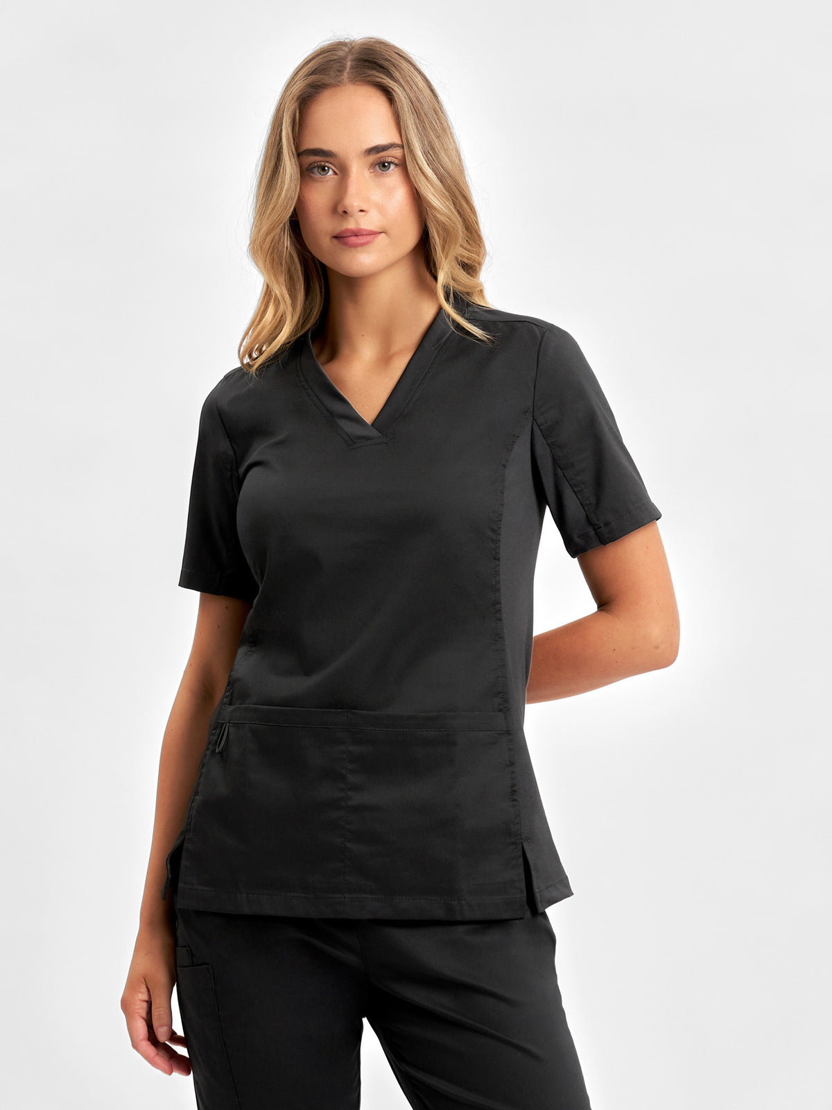 Riley Womens Stretch Scrub Top CST043LS