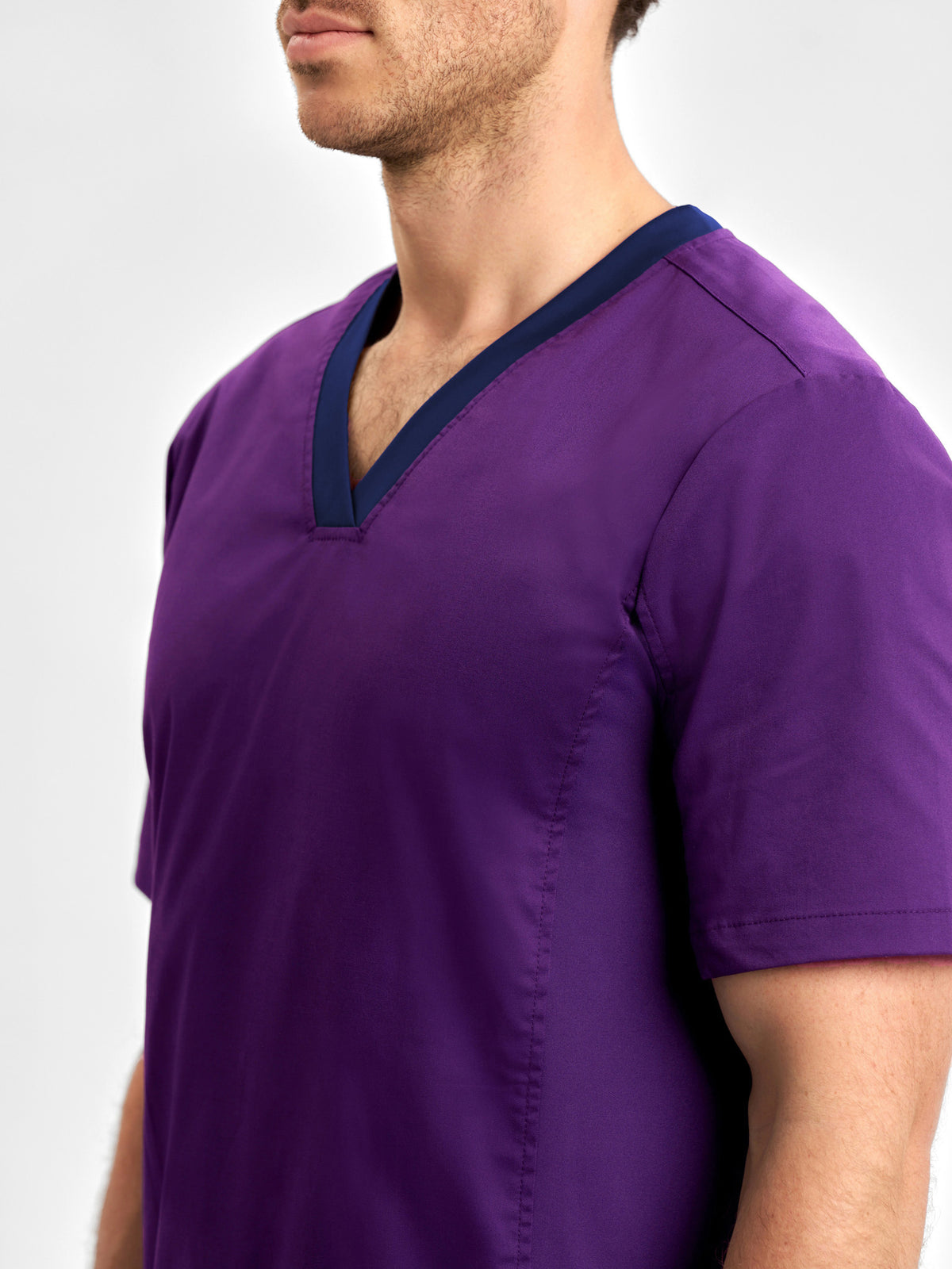 Riley Mens Stretch Scrub Top CST043MS