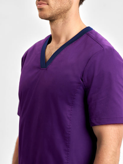 Riley Mens Stretch Scrub Top CST043MS