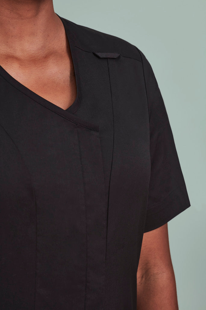 Parks Womens Zip Front Scrub Top CST240LS